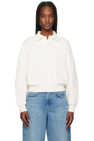 Citizens of Humanity Off-White Remi Collared Sweatshirt
