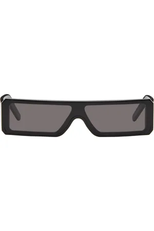 Rick Owens Black Hollywood Geth Sunglasses