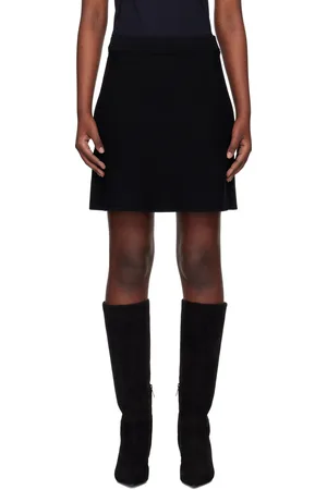 Max Mara Black Butterfly Miniskirt