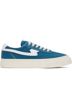 Stepney Workers Club Blue & White Dellow S-Strike Cup Canvas Sneakers