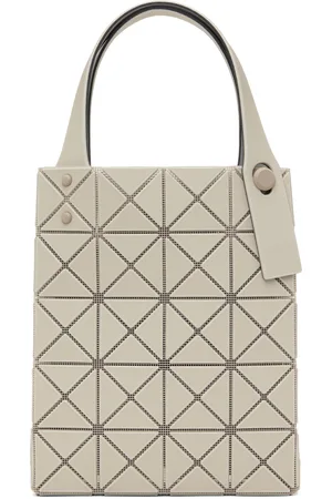 Issey Miyake Beige Prism Plus Mini Tote