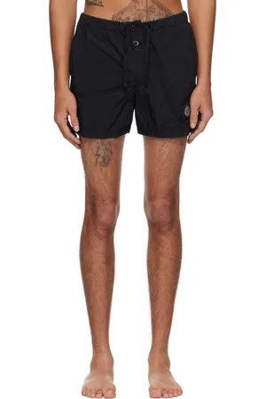 Stone Island Black Nylon Metal ECONYL Swim Shorts