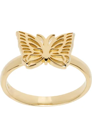 Pins & Needles Gold Ring