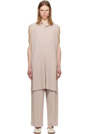 Issey Miyake Beige Monthly Color February Polo