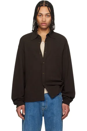 OUR LEGACY Brown Recovery Shirt