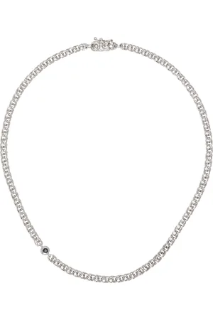 VASILIKI Silver Oros Necklace