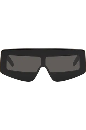 Rick Owens Black Hollywood Phleg Sunglasses