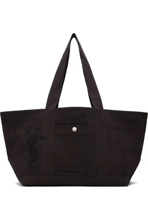 Small Talk Purple Hand Drawn Utility Tote