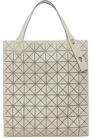 Issey Miyake Beige Prism Plus Tote