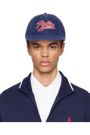 Ralph Lauren Blue Logo Washed Twill Ball Cap