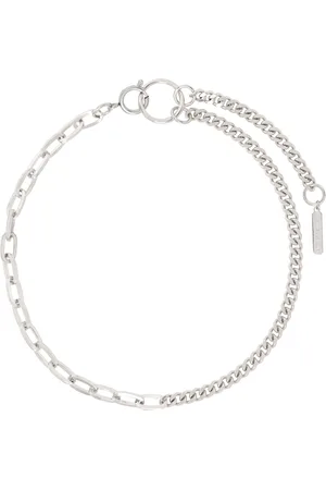 Justine Clenquet Silver Hari Necklace