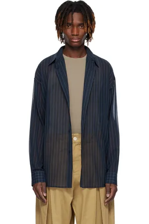 SAGE NATION Navy Chisholm Shirt