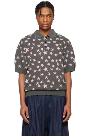 Pins & Needles Gray Short Sleeve Knit Polo
