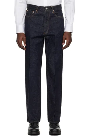 Kaptain Sunshine Blue Skate Shoecut Jeans