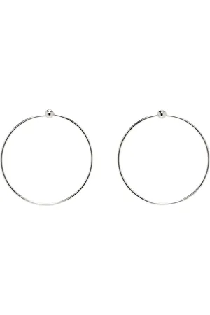 Justine Clenquet Silver Marfa Earrings