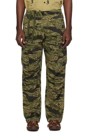 Maharishi Khaki Tigerstripe Track Cargo Pants