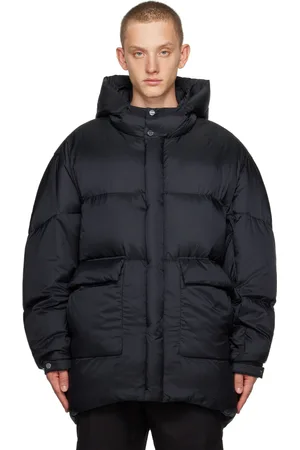 WOOYOUNGMI Black Quilted Down Jacket