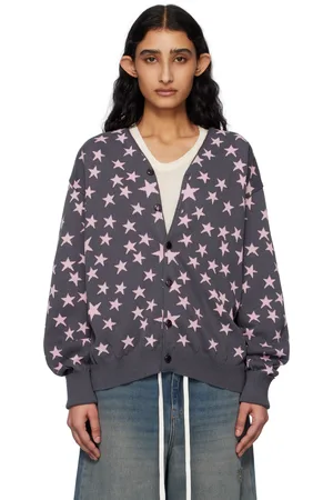 Pins & Needles Gray & Pink V-Neck Cardigan