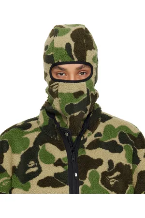 BAPE ABC Camo Boa Fleece Balaclava
