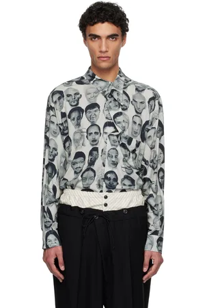 MAGLIANO Black & White Finalists Twisted Shirt