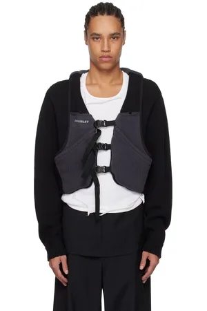 DOUBLET & Gray Trail Vest Cardigan