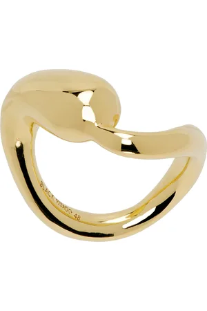 Maria Black Gold Splash Ring