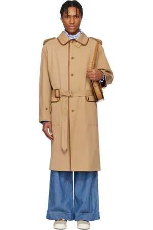 VALENTINO Tan Belted Trench Coat