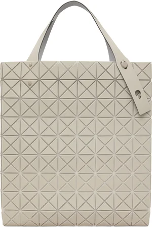 Issey Miyake Beige Prism Plus Tote