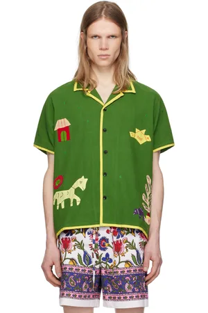 HARAGO Appliqué Playful Shirt