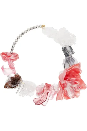 Tetier bijoux SSENSE Exclusive Silver & Rigid Choker