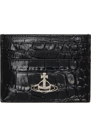 Vivienne Westwood Black Flat Card Holder