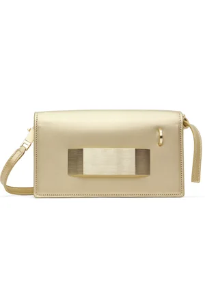 Rick Owens Gold Hollywood Griffin Bag