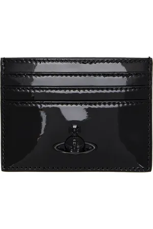 Vivienne Westwood Black Flat Card Holder