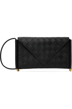 Bottega Veneta Black Solstice Phone Bag
