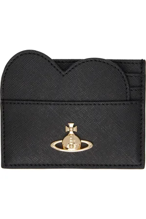 Vivienne Westwood Black Heart Card Holder