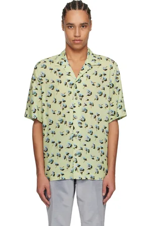 Paul Smith Green Short Sleeve Regular Fit Shirt