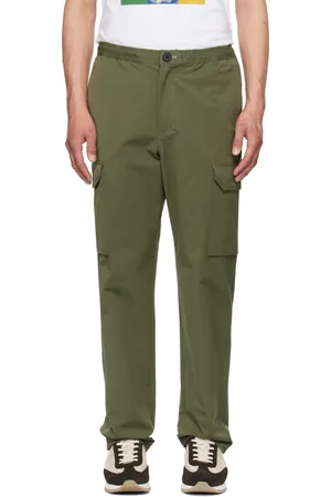Paul Smith Khaki Button Pocket Cargo Pants