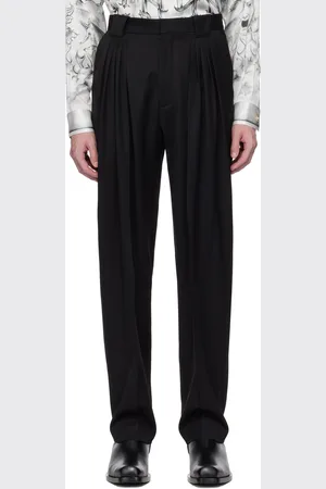 Casablanca Wool Pleated Tailored Trousers