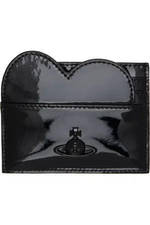Vivienne Westwood Black Heart Card Holder