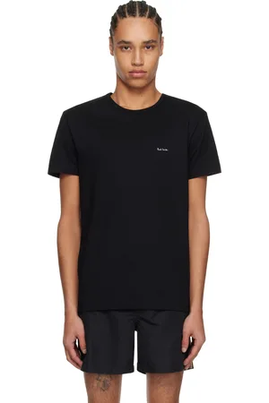 Paul Smith Five-Pack Multicolor Organic Cotton Logo Lounge T-shirts