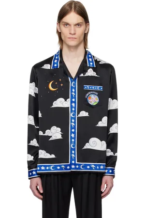 Casablanca Open Spread Collar Shirt