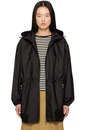 Moncler Black Wete Hooded Jacket