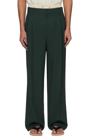 The Row Green Silas Trousers