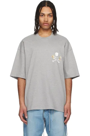 MASTERMIND JAPAN Gray Boxy Prosperity T-shirt