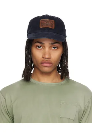Ralph Lauren Leather-Patch Corduroy Trucker Cap