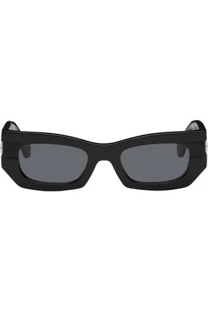 OFF-WHITE Black Belleville Sunglasses