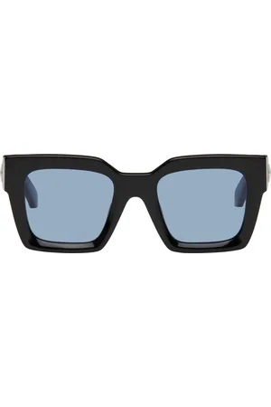 OFF-WHITE Black & Blue Jackson Sunglasses