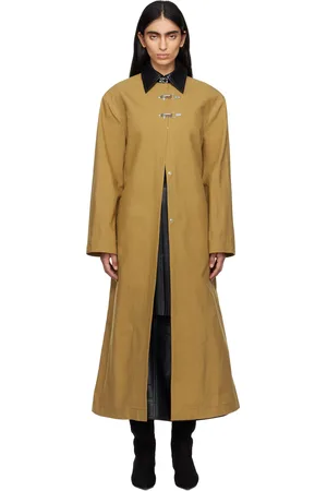 Nanushka Khaki Zofia Coat
