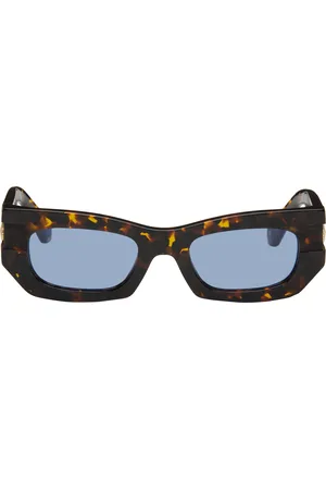 OFF-WHITE Brown Belleville Sunglasses