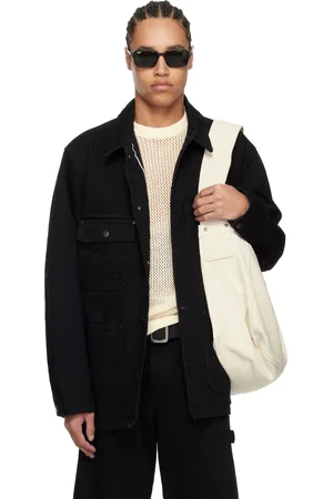 vowels Black Chore Denim Jacket